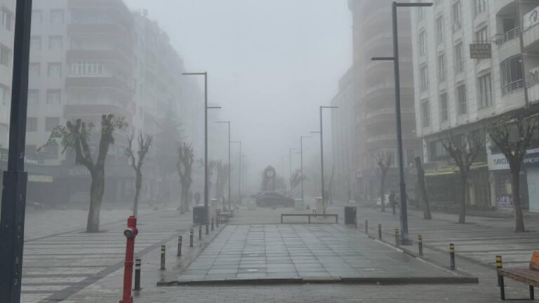 Siirt'te sis etkili oldu – Son Dakika Haberleri