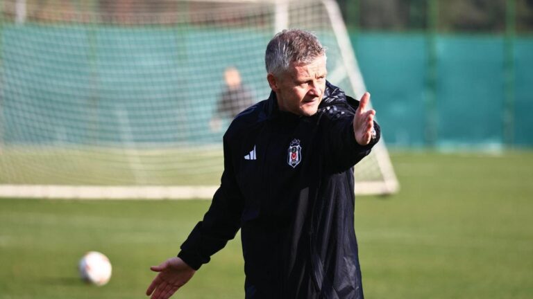 Beşiktaş’ın yeni teknik direktörü Ole Gunnar Solskjaer, Ümraniye’de göreve başladı!