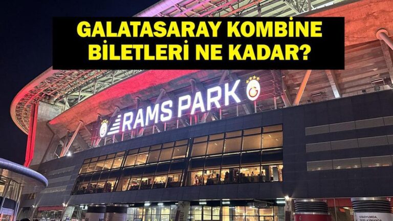 Galatasaray satış biletlerine mi kondu? 2025-2026 Galatasaray kombine bilet fiyatları!