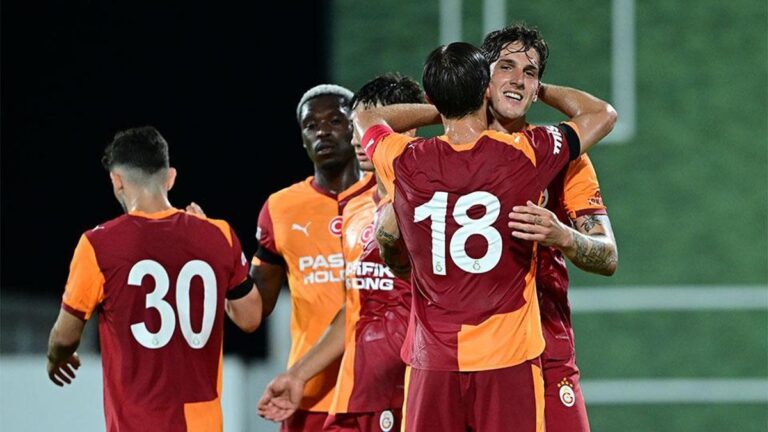 Galatasaray, dost maçında Umeraiyesportu 5-2'yi yendi