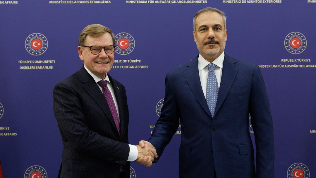 Bakan Fidan Alman mevkidaşı ile görüştü! Gazze'den mesaj: 